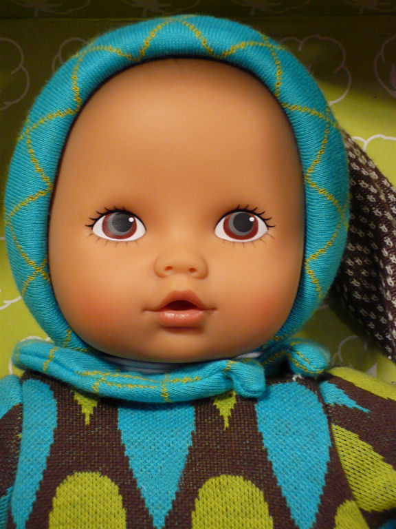 Кукла из серии Baby Pure Малыш в костюме с колпаком  